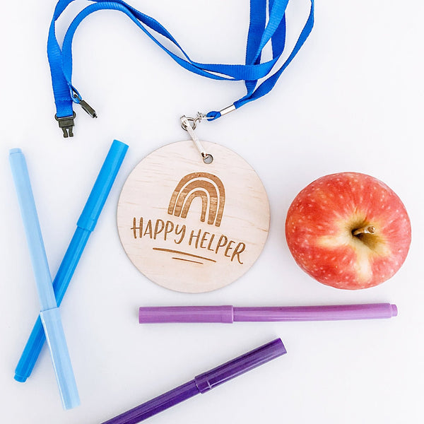 Happy Helper Lanyard - Shartruese