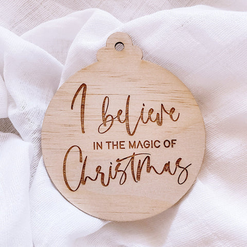 I believe in the magic of Christmas Series - Shartruese