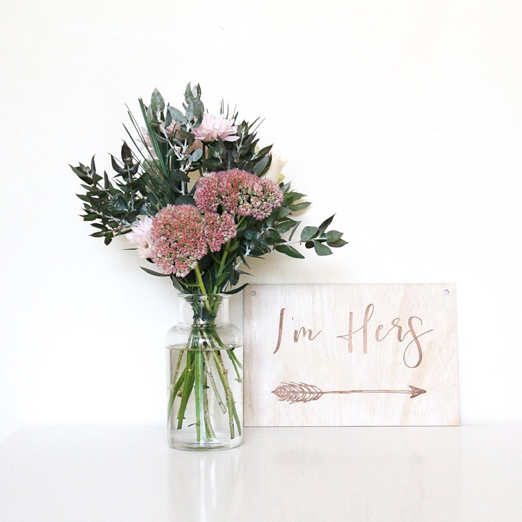 I'm His / I'm Hers Wedding Signs - Shartruese