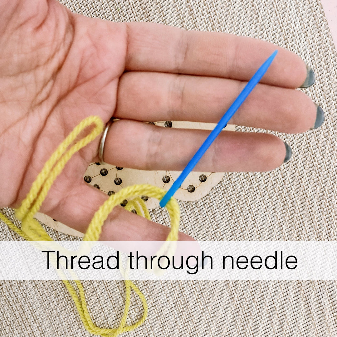 Kids DIY Embroidery Flower - Shartruese