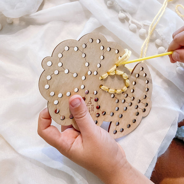 Kids DIY Embroidery Flower - Shartruese