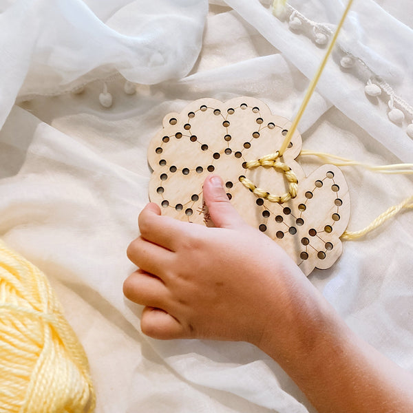 Kids DIY Embroidery Flower - Shartruese