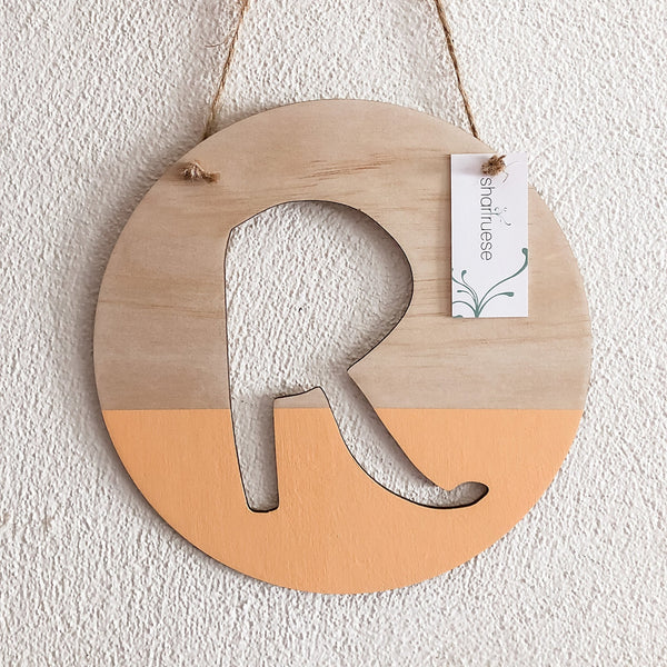 Letter Plaque - Shartruese