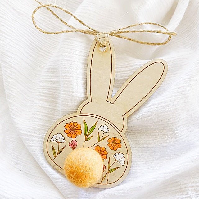 LIMITED EDITION Bunny Tags - ShartrueseEaster Keepsake