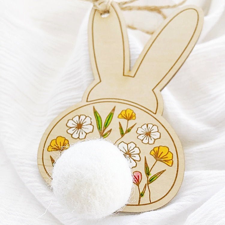 LIMITED EDITION Bunny Tags - ShartrueseEaster Keepsake