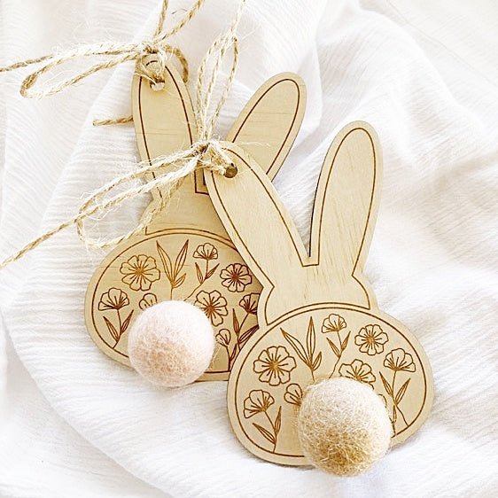 LIMITED EDITION Bunny Tags - ShartrueseEaster Keepsake