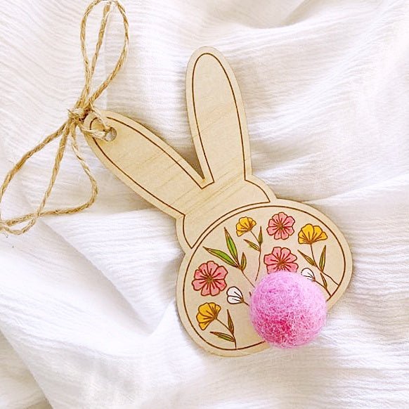 LIMITED EDITION Bunny Tags - ShartrueseEaster Keepsake