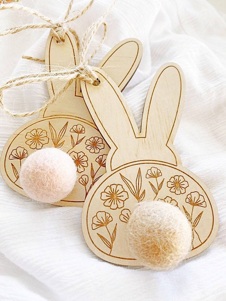 LIMITED EDITION Bunny Tags - ShartrueseEaster Keepsake