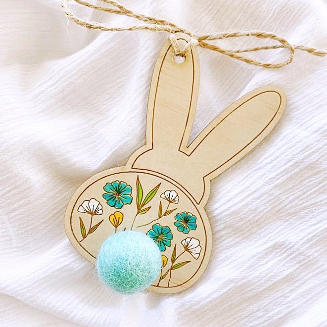LIMITED EDITION Bunny Tags - ShartrueseEaster Keepsake
