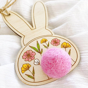 LIMITED EDITION Bunny Tags - ShartrueseEaster Keepsake