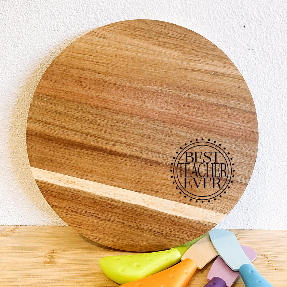 Mini Cheese Board & Knife Set - Shartruese
