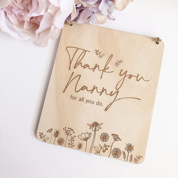 Mini Mother's Day Plaque - Shartruese