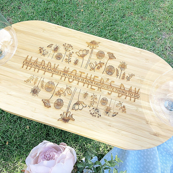 Mother's Day Mini Wine/Picnic Board - Shartruese