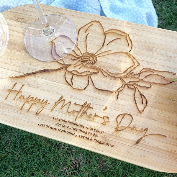 Mother's Day Mini Wine/Picnic Board - Shartruese
