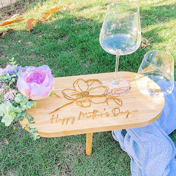 Mother's Day Mini Wine/Picnic Board - Shartruese