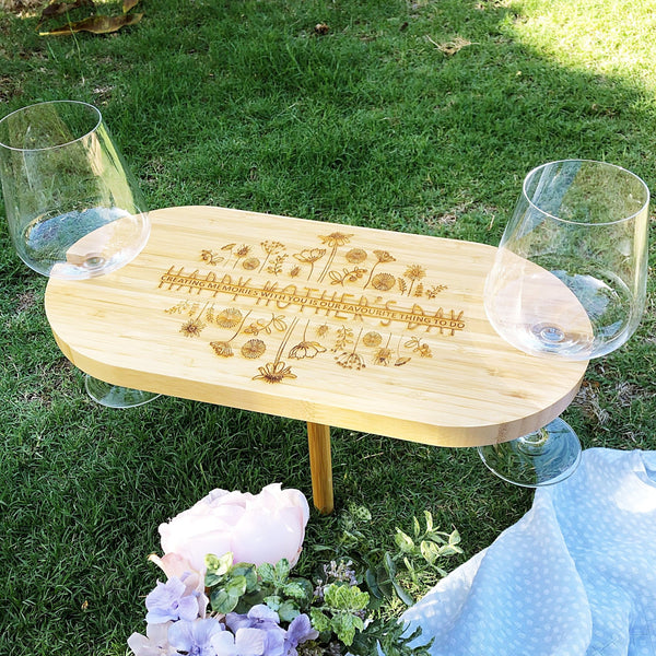 Mother's Day Mini Wine/Picnic Board - Shartruese