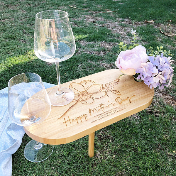 Mother's Day Mini Wine/Picnic Board - Shartruese