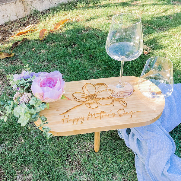 Mother's Day Mini Wine/Picnic Board - Shartruese