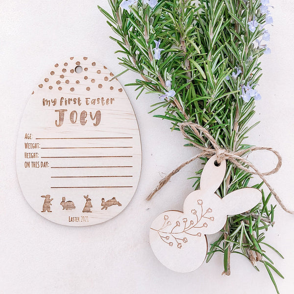 My First Easter Egg Keepsake - Shartruese