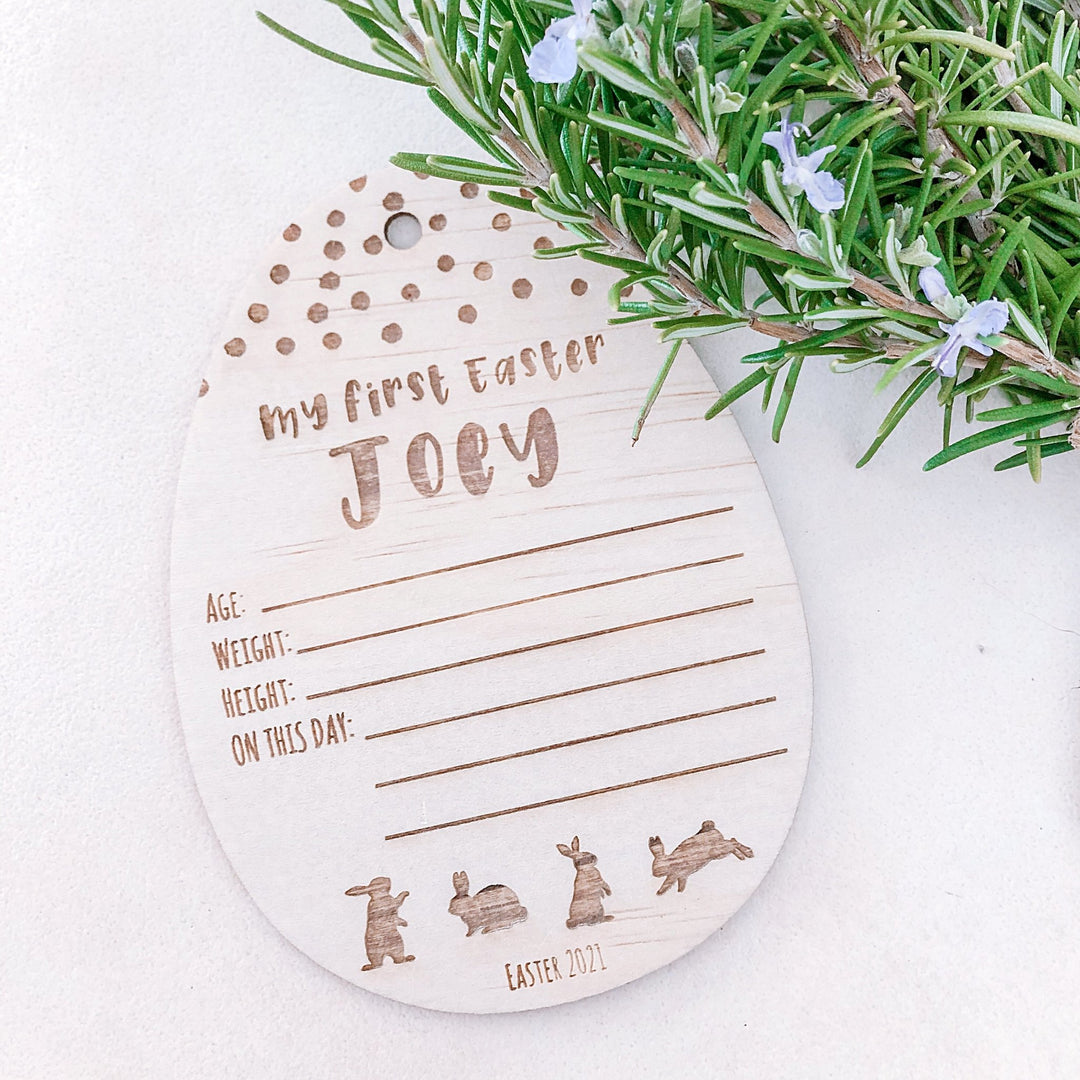 My First Easter Egg Keepsake - Shartruese