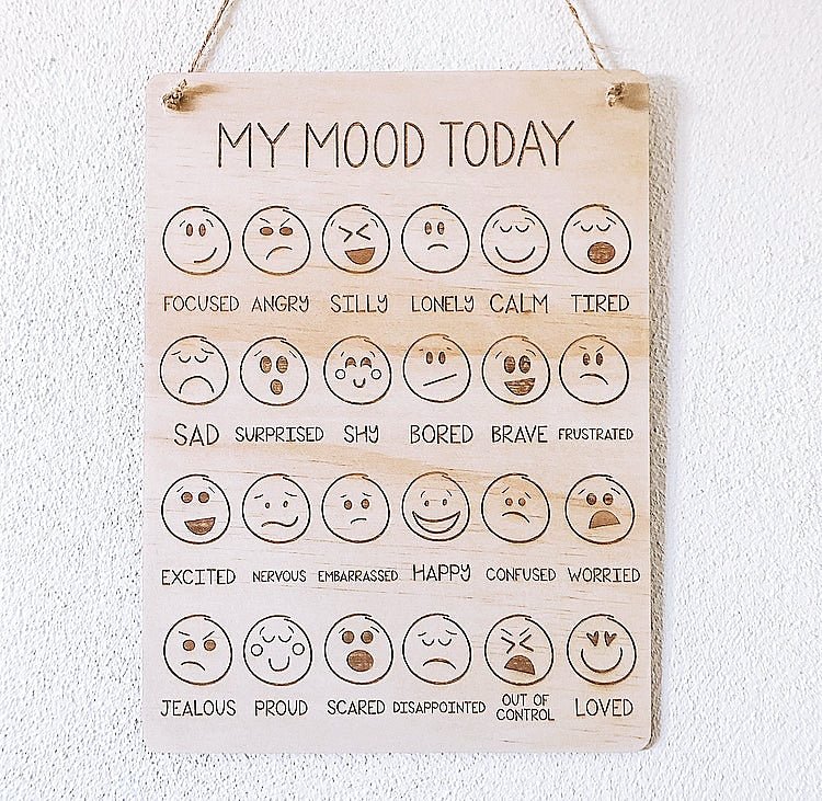 My Mood Plaque - Shartruese