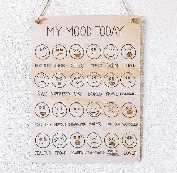 My Mood Plaque - Shartruese