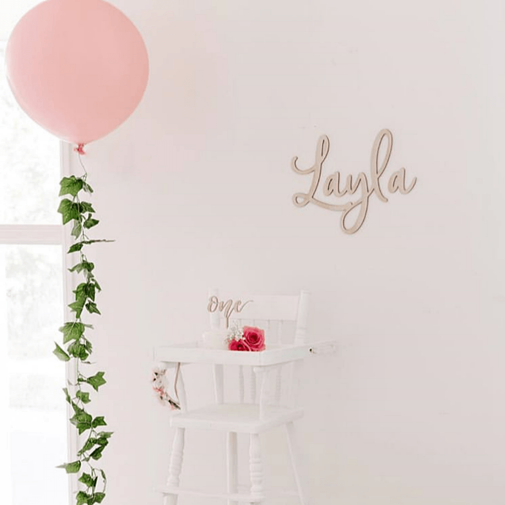 Name/Custom Wall Script - Shartruese