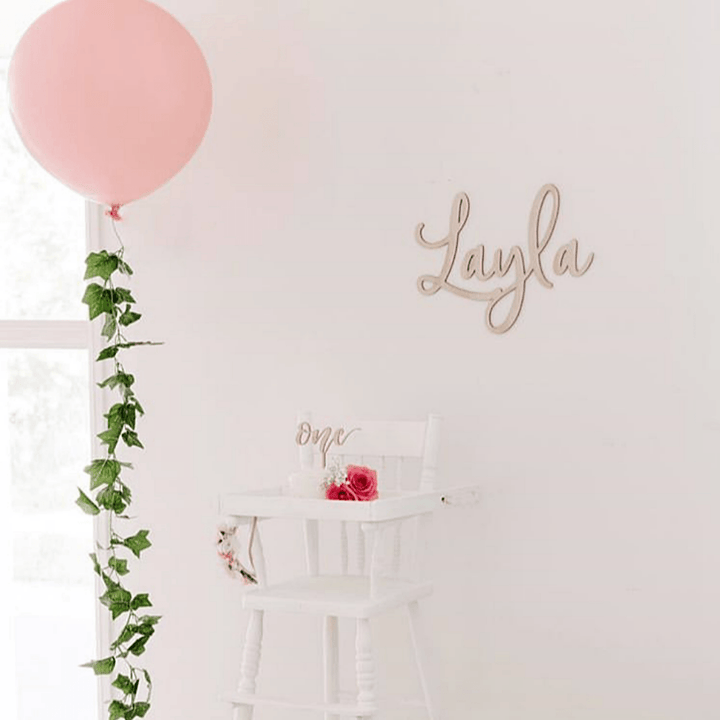 Name/Custom Wall Script - Shartruese