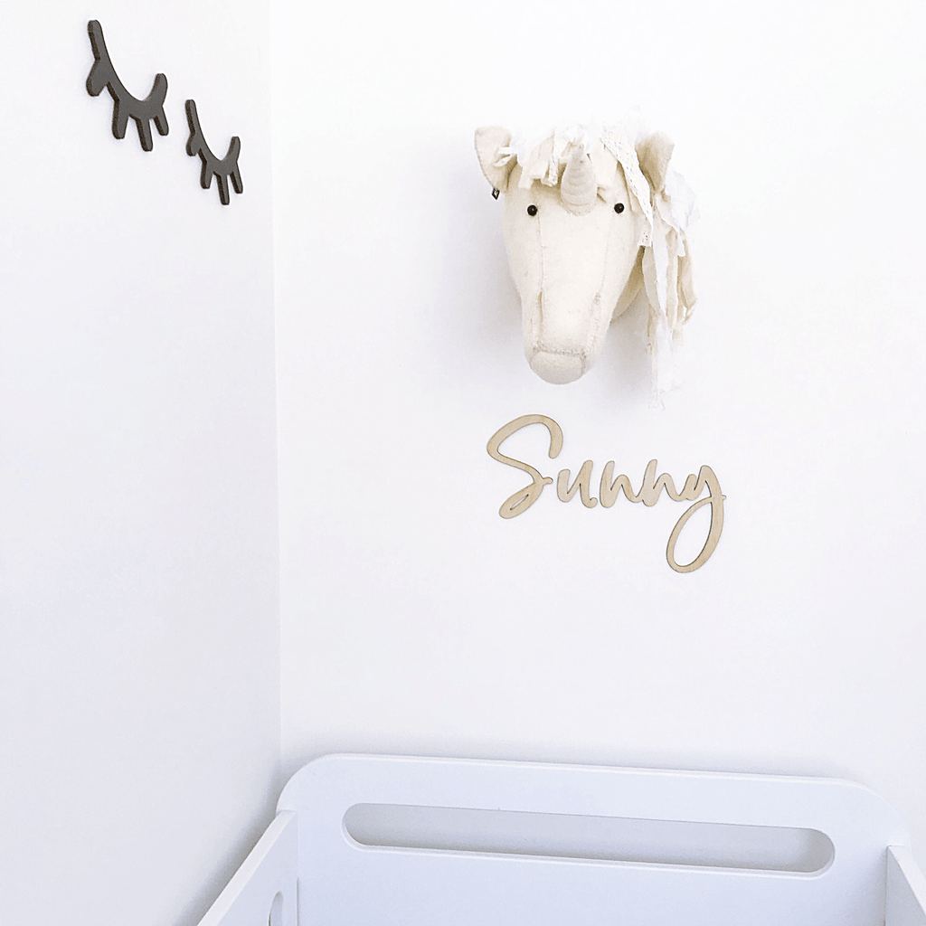 Name/Custom Wall Script - Shartruese Wall Plaque ban-cat_3330_WallDecor ...