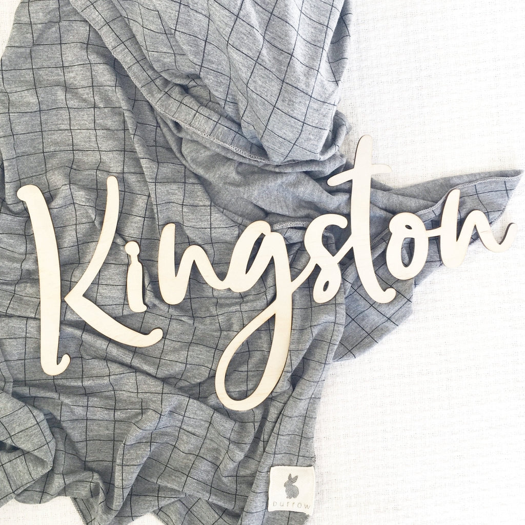 Name/Custom Wall Script - Shartruese Wall Plaque ban-cat_3330_WallDecor ...