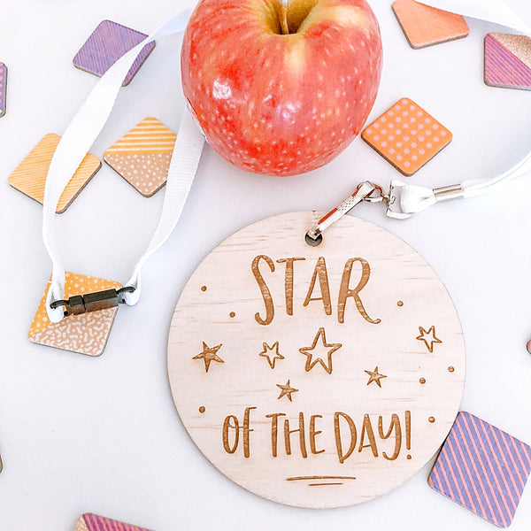 Teacher Lanyards - Shartruese Classroom Gifts for Teachers Accessories Back to school Teacher Primary School Star of the day