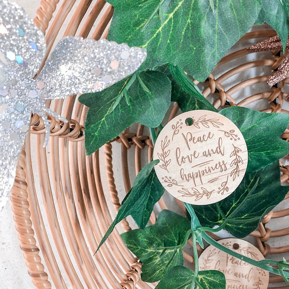 Peace Love and Happiness Christmas Collection - ShartrueseHome Decor