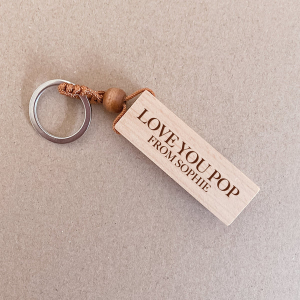 Personalised Phone Stand key Chain - Shartruese