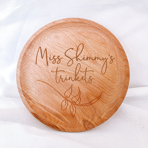 Personalised Trinket Dish - Shartruese