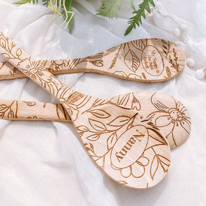 Personalised Wooden Spoon - Shartruese