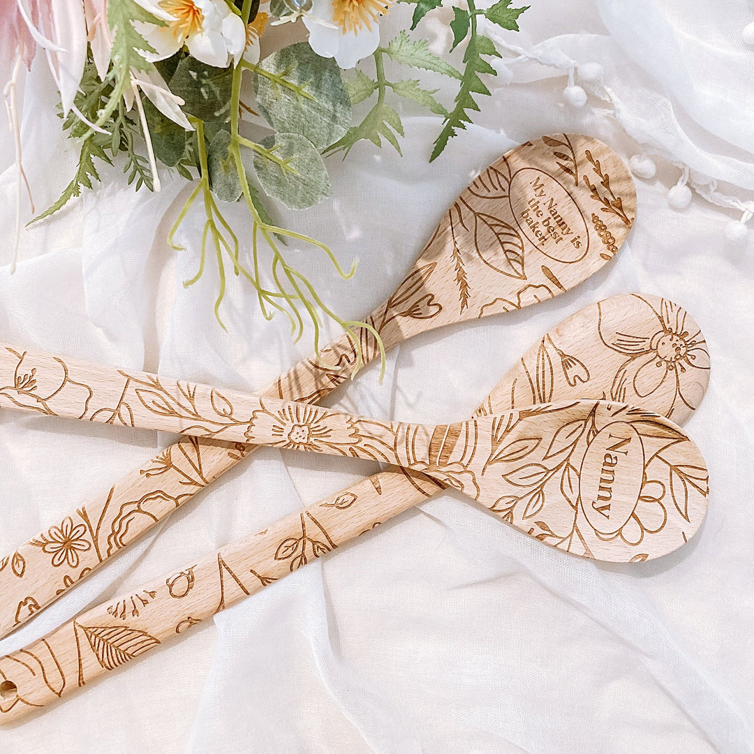 Personalised Wooden Spoon - Shartruese