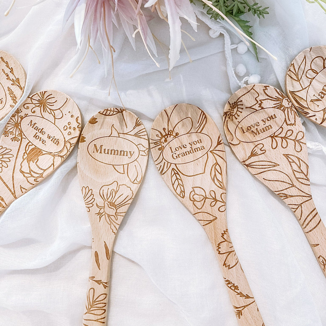Personalised Wooden Spoon - Shartruese