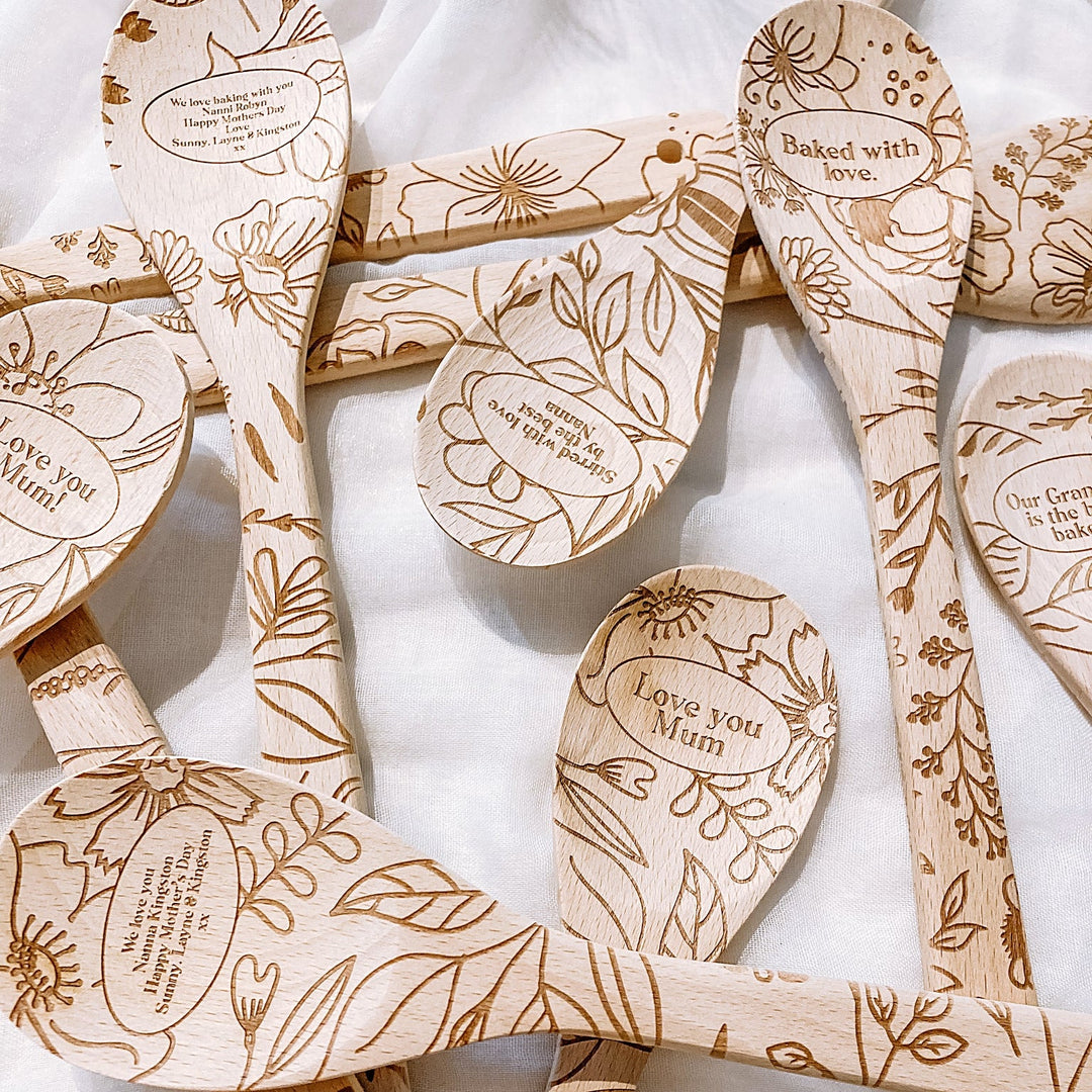 Personalised Wooden Spoon - Shartruese