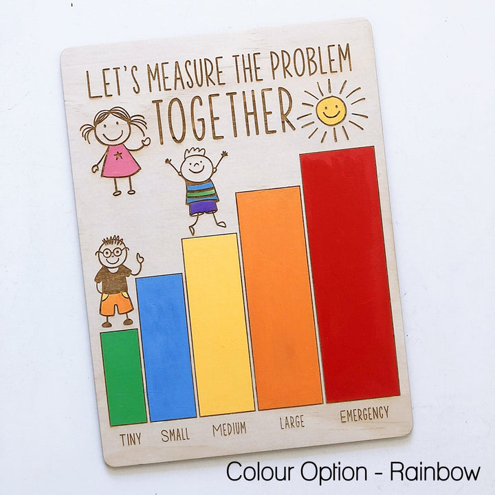 Problem Measure Plaque - Shartruese