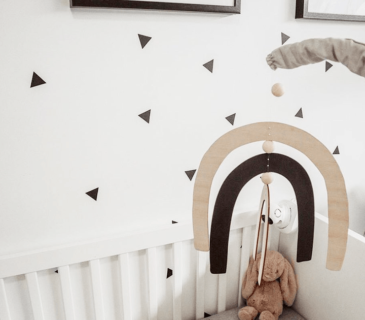 Rustic Rainbow Mobile - ShartrueseNursery Mobile