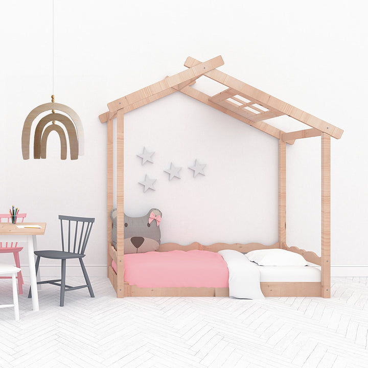 Rustic Rainbow Mobile - ShartrueseNursery Mobile