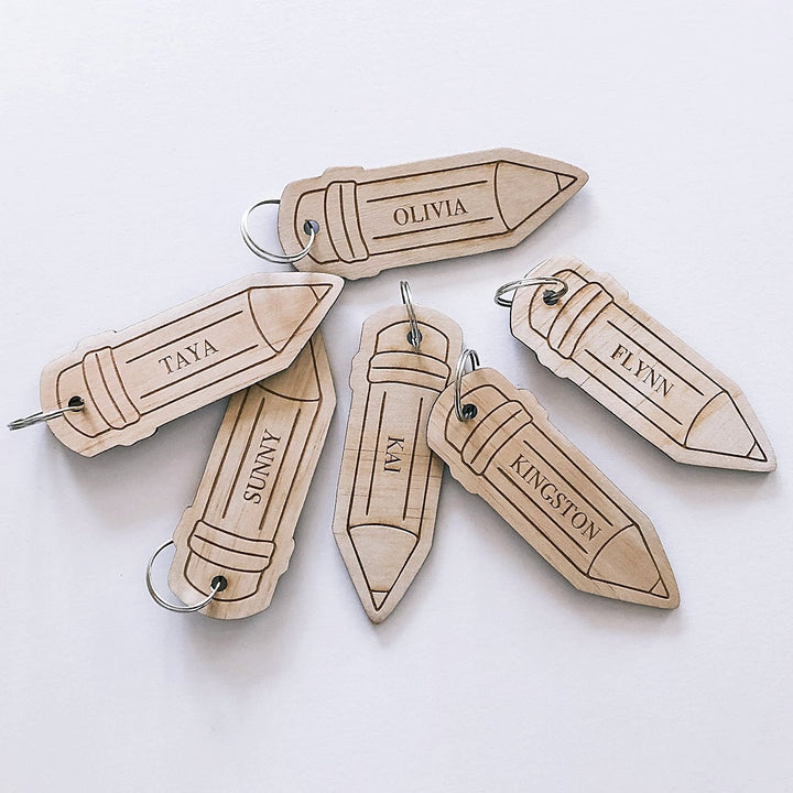 School Bag Pencil Tags - ShartrueseSchool Bag Tag