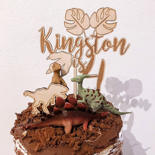 Scripted Cake Toppers - ShartrueseCake Topper