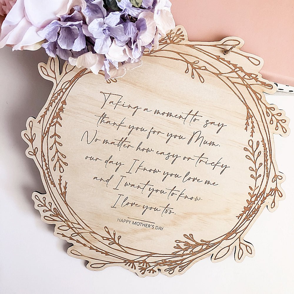 "Taking a moment..." Plaque - Shartruese
