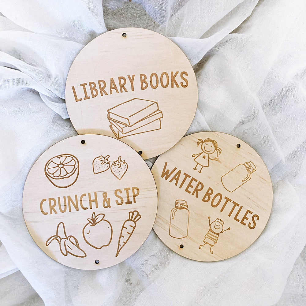 Teacher 3 Pack Plaques - ShartrueseClassroom signs
