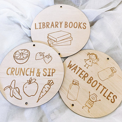 Teacher 3 Pack Plaques - ShartrueseClassroom signs