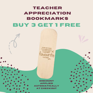 Teacher Appreciation Bookmarks - ShartrueseTeacher Gift