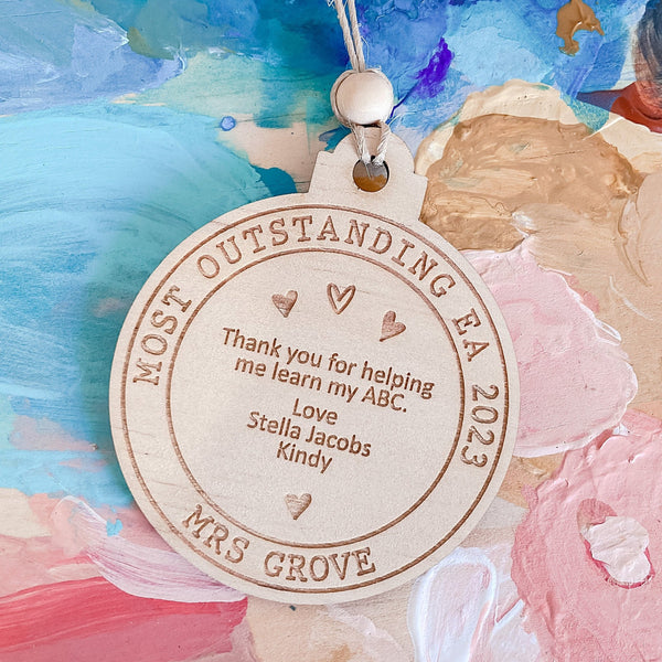 Teacher Medals - ShartrueseTeacher Gift