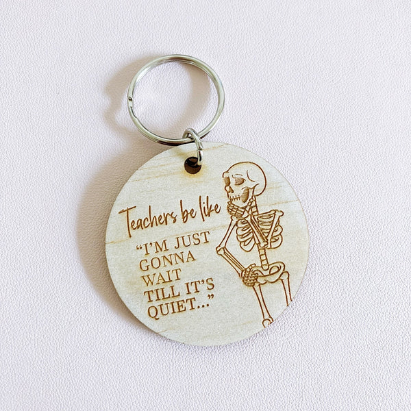 Teacher's Choice Keychains - ShartrueseTeacher Gift