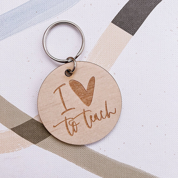 Teacher's Choice Keychains - ShartrueseTeacher Gift